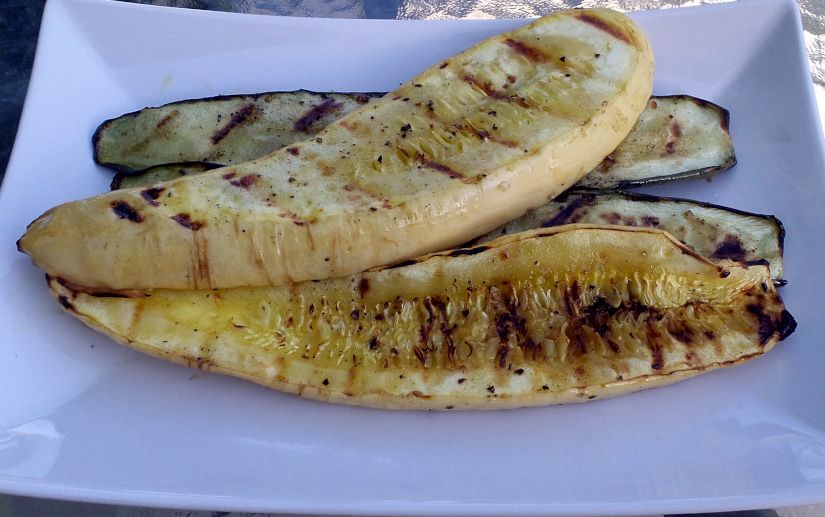 Simple Grilled Zucchini and Yellow Squash